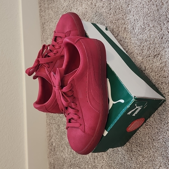 PUMA Suede Classic Ice Mix Jr, pre-owned - Picture 1 of 9